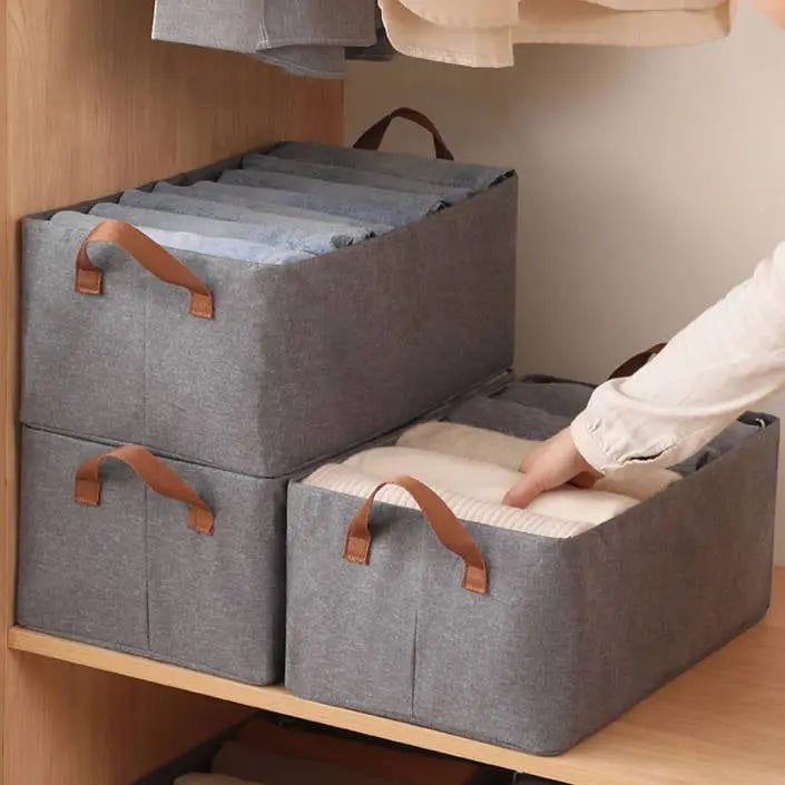 Guarda-roupa Dobrável - Alta Capacidade de Carga, Capa Respirável e Resistente à Umidade