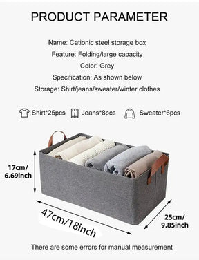 Guarda-roupa Dobrável - Alta Capacidade de Carga, Capa Respirável e Resistente à Umidade