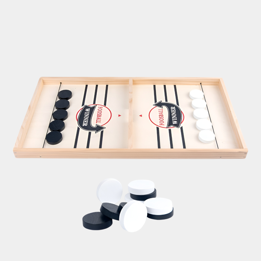 Jogo de Tabuleiro Divertido para a Família Conjunto de Mesa em Madeira Jogo de Catapulta