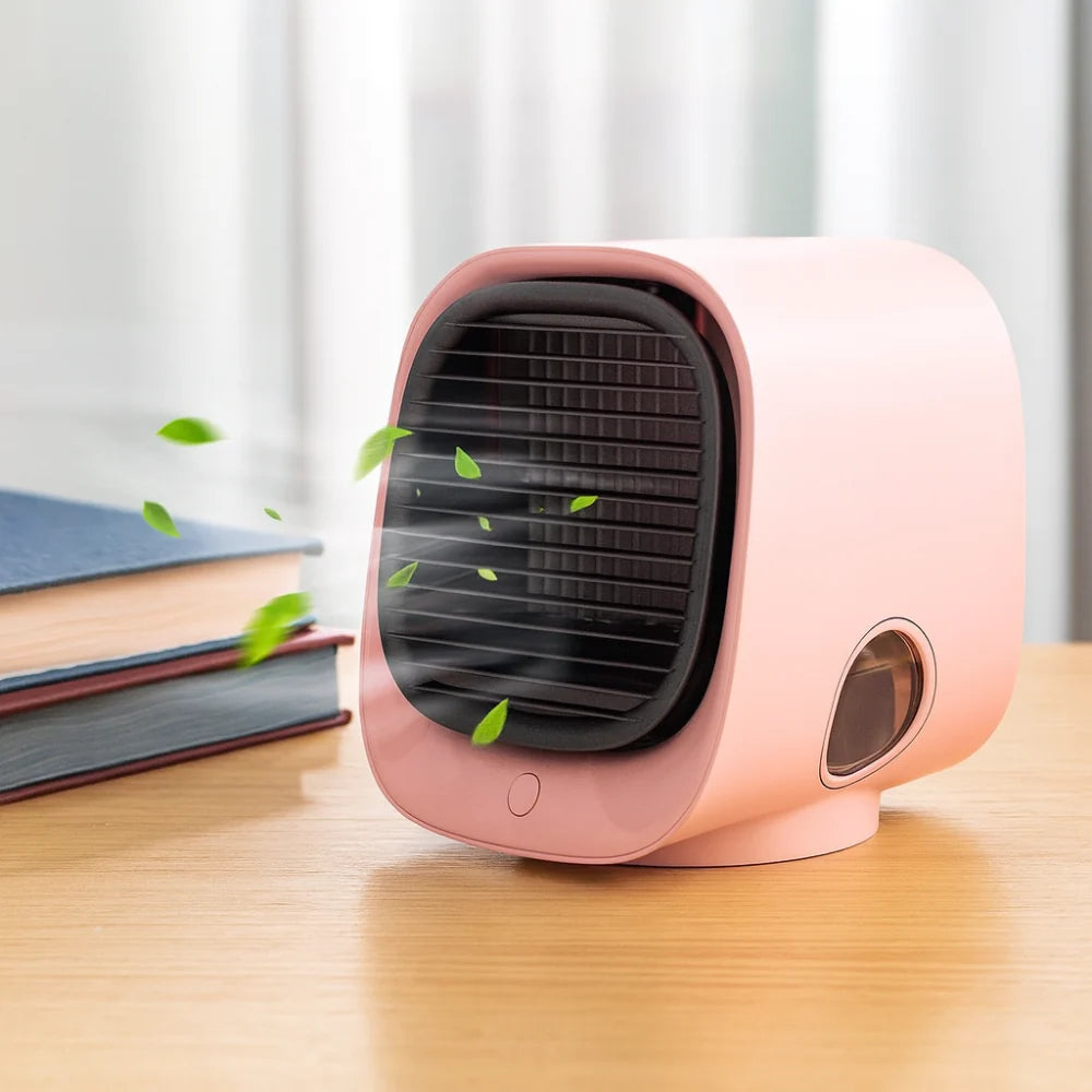 Fan Air Cooler Humidifier Desk Mini USB Room Device