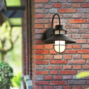 Felix Outdoor Wall Lamp | Industrial Waterproof Light Fixture