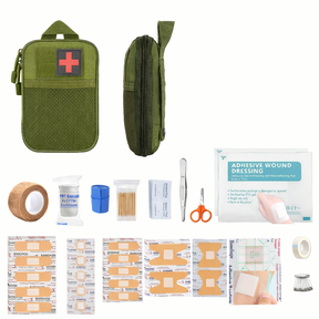 Kit de Sobrevivência de Emergência Ferramentas de Primeiros Socorros Equipamento Portátil Segurança ao Ar Livre