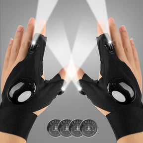 Flashlight Gloves LED Finger Light Work Outdoor Tool