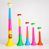 Foldable Vuvuzela Horn Set Stadium Cheering Loud Party Noise Makers