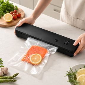 Seladora a Vácuo Automática Compacta de Bancada para Cozinha