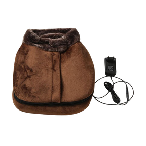 Pantufas com Aquecimento e Vibração para Massagem nos Pés Relaxamento Aconchegante