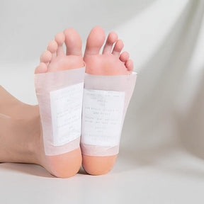 Conjunto de Adesivos Detox para Pés com Bambu