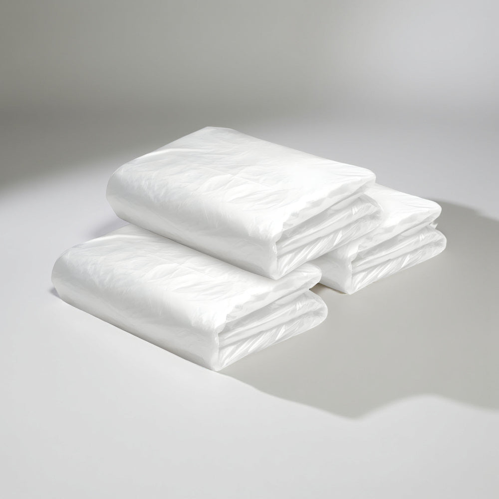 Conjunto de Forros Descartáveis de Plástico para Escalda-pés e Bacia de Pedicure