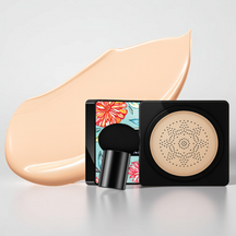 Base Cushion de Cobertura Natural com Aplicador para Rosto