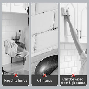Hands-Free Cleaning Mop – No Bending Floor Cleaner & Wet Wipe Compatible
