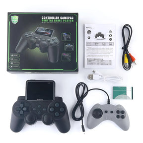 Gaming Console Handheld Retro Game Player Wireless Controller Set