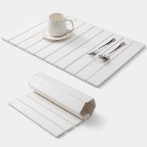 Tapete de Secagem de Louça de Terra de Diatomáceas – Super Absorvente, Dobrável e 40×30cm