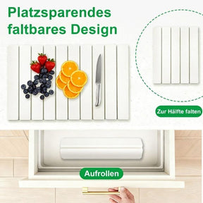 Tapete de Secagem de Louça de Terra de Diatomáceas – Super Absorvente, Dobrável e 40×30cm
