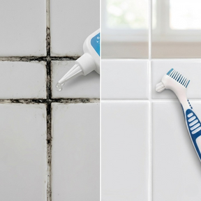 Gel Removedor de Mofo – Fórmula de Ação Profunda Sem Esfregar e Aplicador com Escova de 100ml