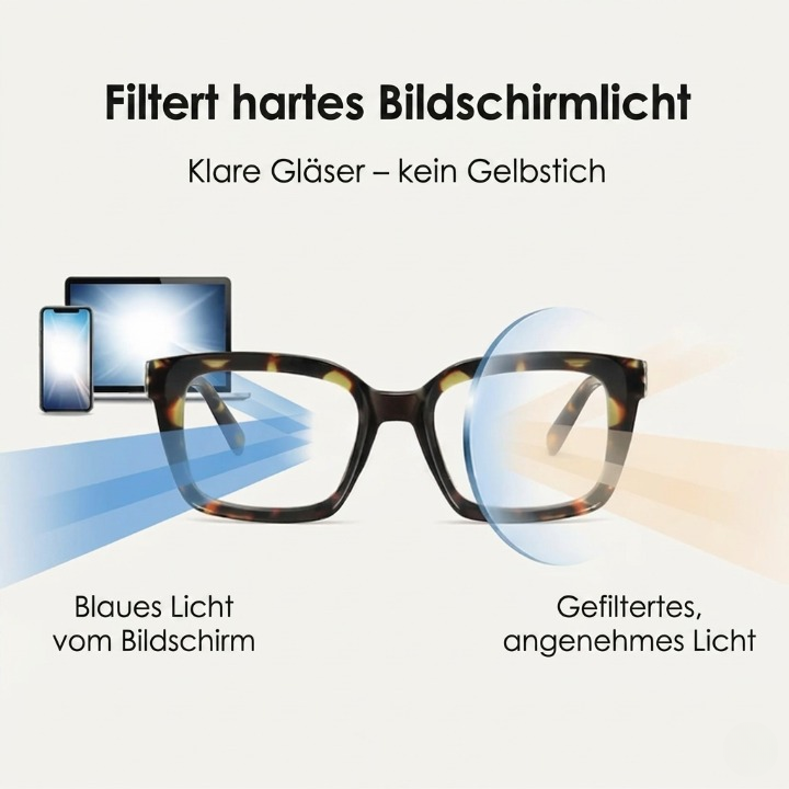 Óculos de Leitura com Bloqueio de Luz Azul – Armação Oversized e Todas as Graduações