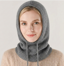 Gorro de Tricô de Cashmere – Macio, Quente, para Inverno/Frio e Unissex