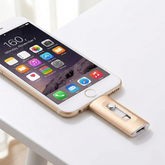 3-in-1 USB Flash Drive – Compatible with iPhone Android & PC Storage
