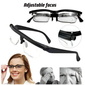 Glasses Adjustable Focus Vision Tool Reading Driving