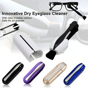 Limpador de Óculos de Carbono Ferramenta de Limpeza a Seco Dispositivo Portátil para Lentes