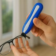Limpador de Óculos de Carbono Ferramenta de Limpeza a Seco Dispositivo Portátil para Lentes