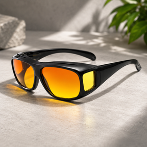 Óculos para Dirigir à Noite com Lentes Polarizadas Antirreflexo