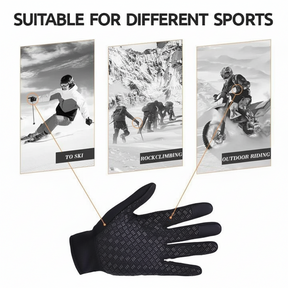 Winter Gloves Touchscreen Thermal Windproof Full Finger
