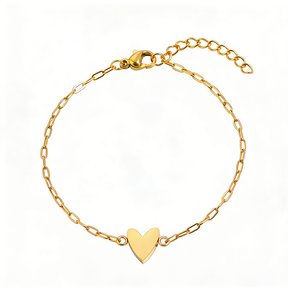 Bracelet Adjustable Heart Chain Matching Couple Jewelry