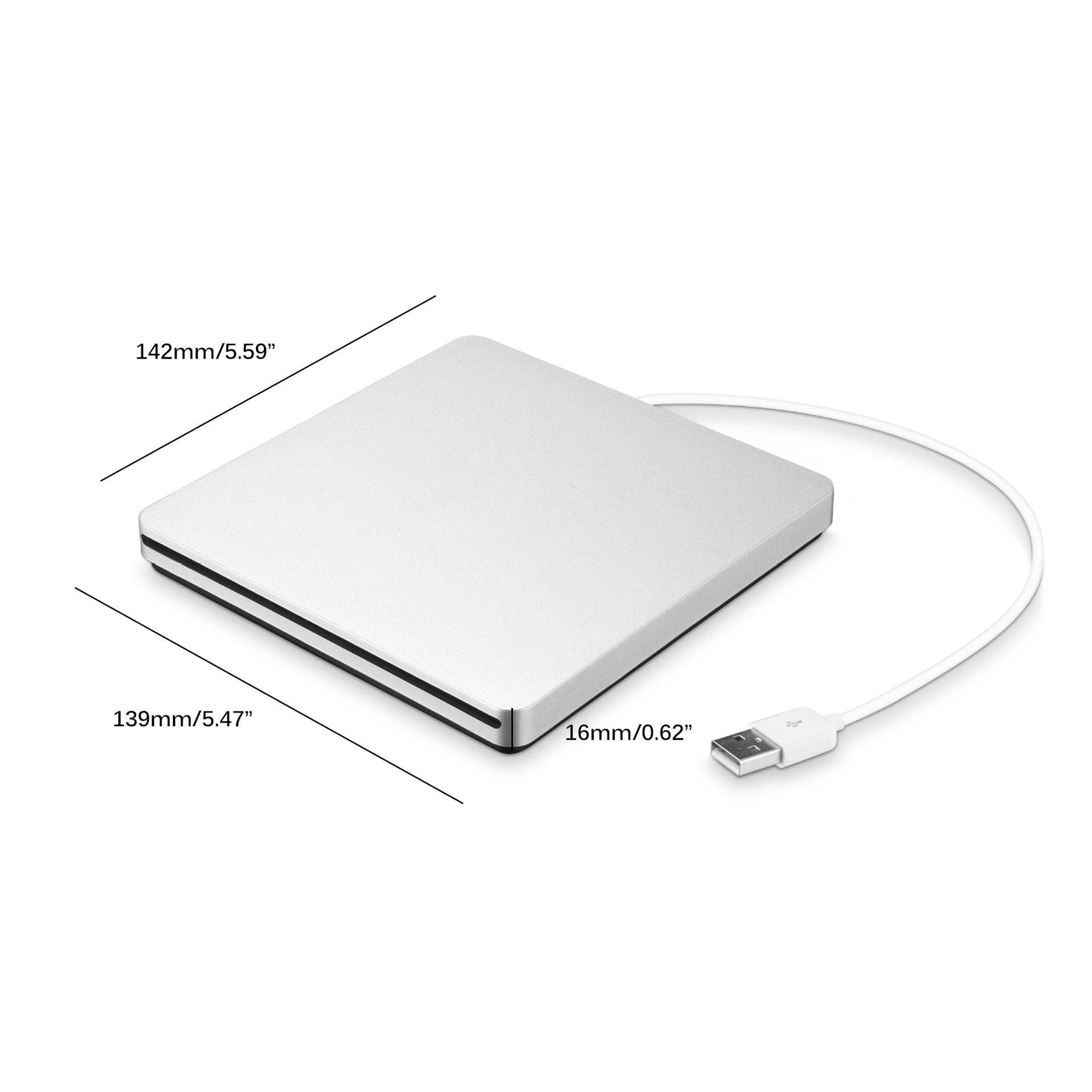 Gravador de DVD Externo para Unidades Ópticas Portátil para MacBook Air