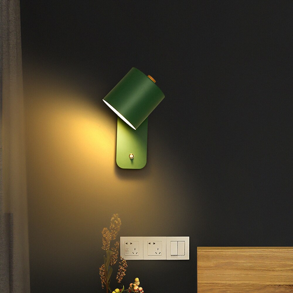 Modern LED Wall Lamp with Switch | Interior Wall Light
