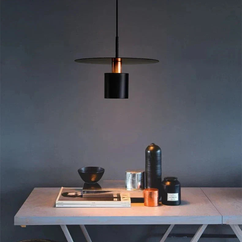 Luminária Pendente | Lâmpada de Teto Minimalista Moderna