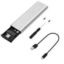 External Hard Drive Portable SSD NVMe USB 3.0 Enclosure Case