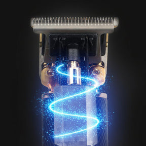 Máquina de Corte Profissional T-Blade Sem Fio para Barba