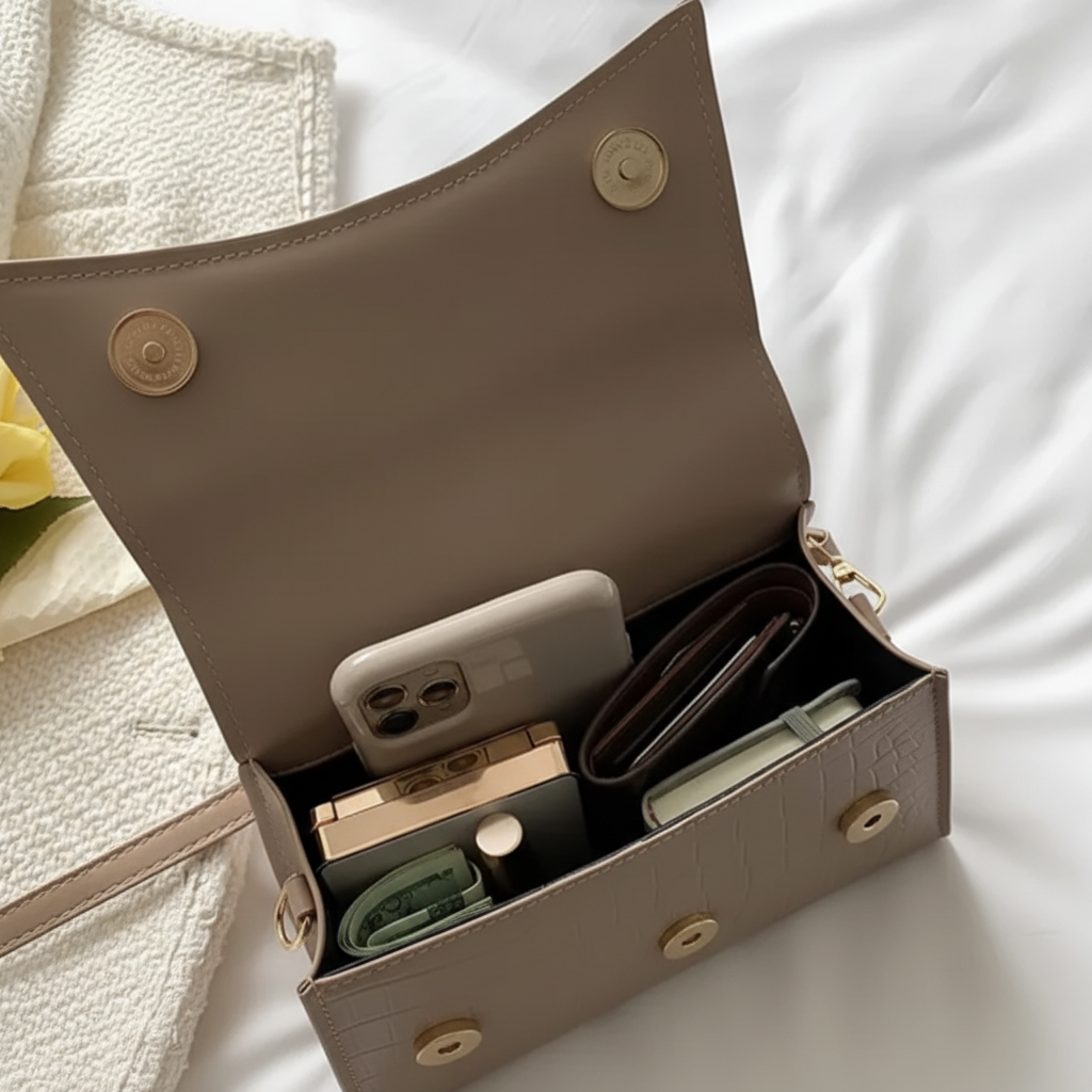 Bolsa Transversal de Ombro para Uso Diário