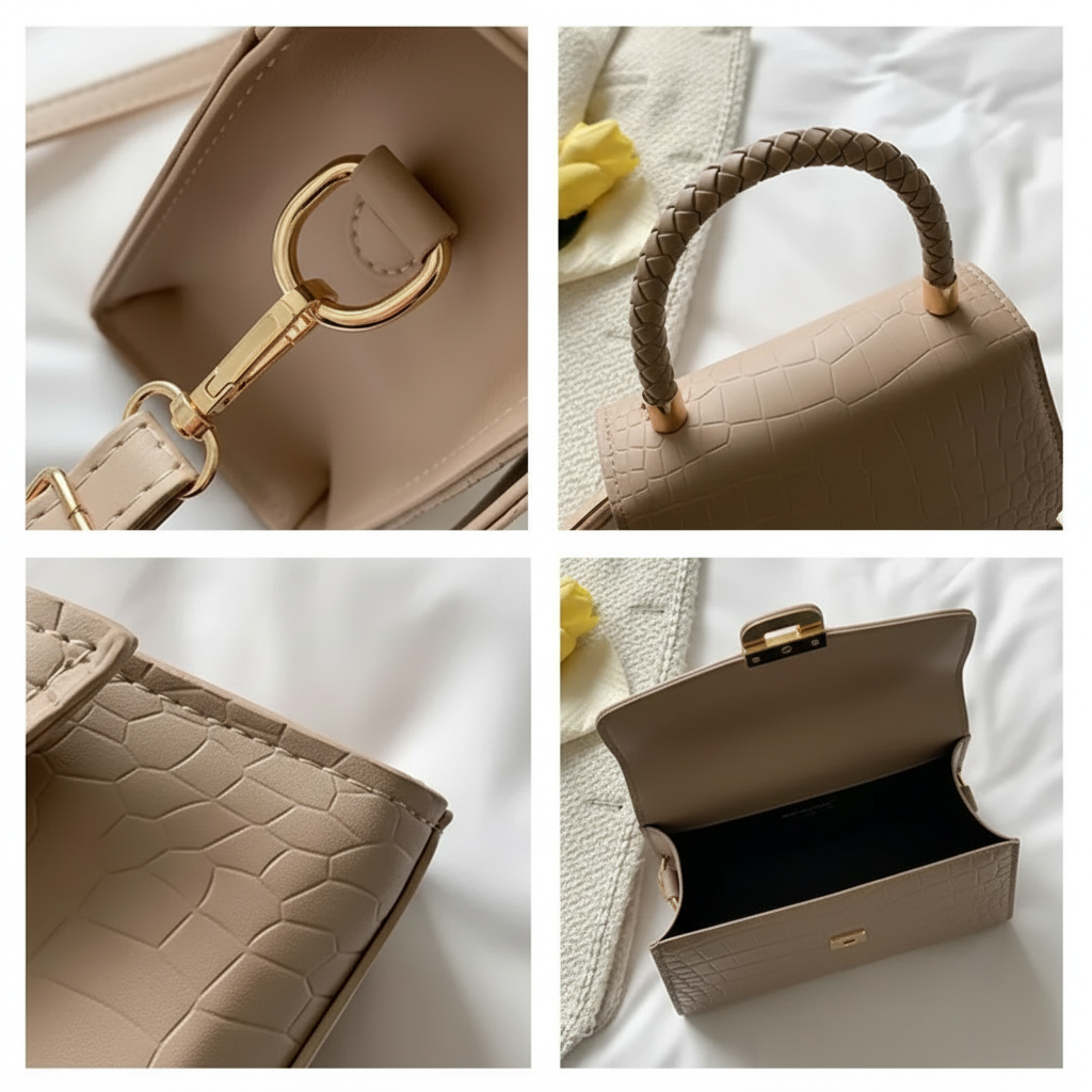 Bolsa Transversal de Ombro para Uso Diário
