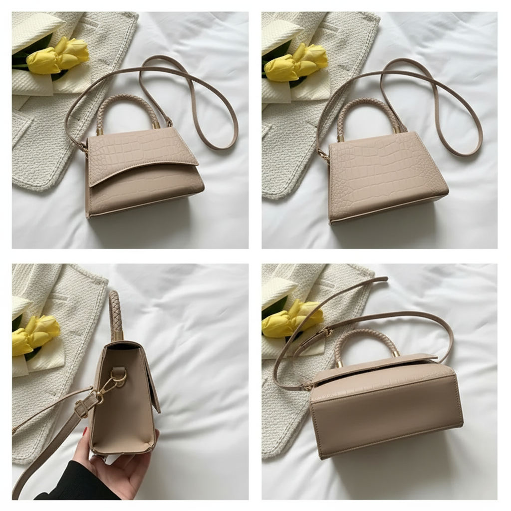 Bolsa Transversal de Ombro para Uso Diário