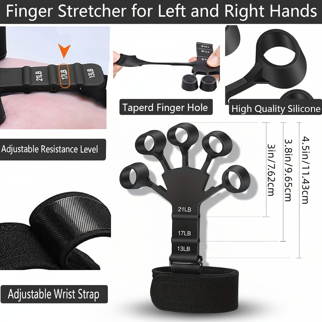 Conjunto de Exercícios de Metal Ajustável para Fortalecimento de Antebraço e Mãos