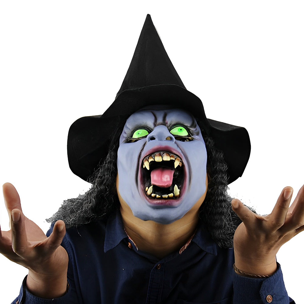 Realistic Full-Head Character Costume Mask
