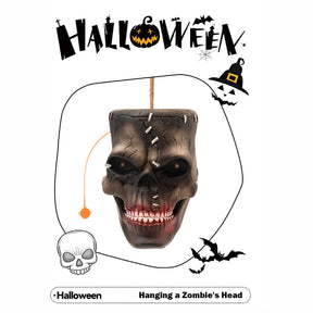Sound-Activated Animated Hanging Skull