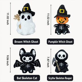 Halloween Character Plush Toy Set