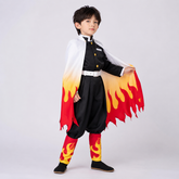 Traje de Cosplay de Guerreiro de Anime com Kimono para Halloween