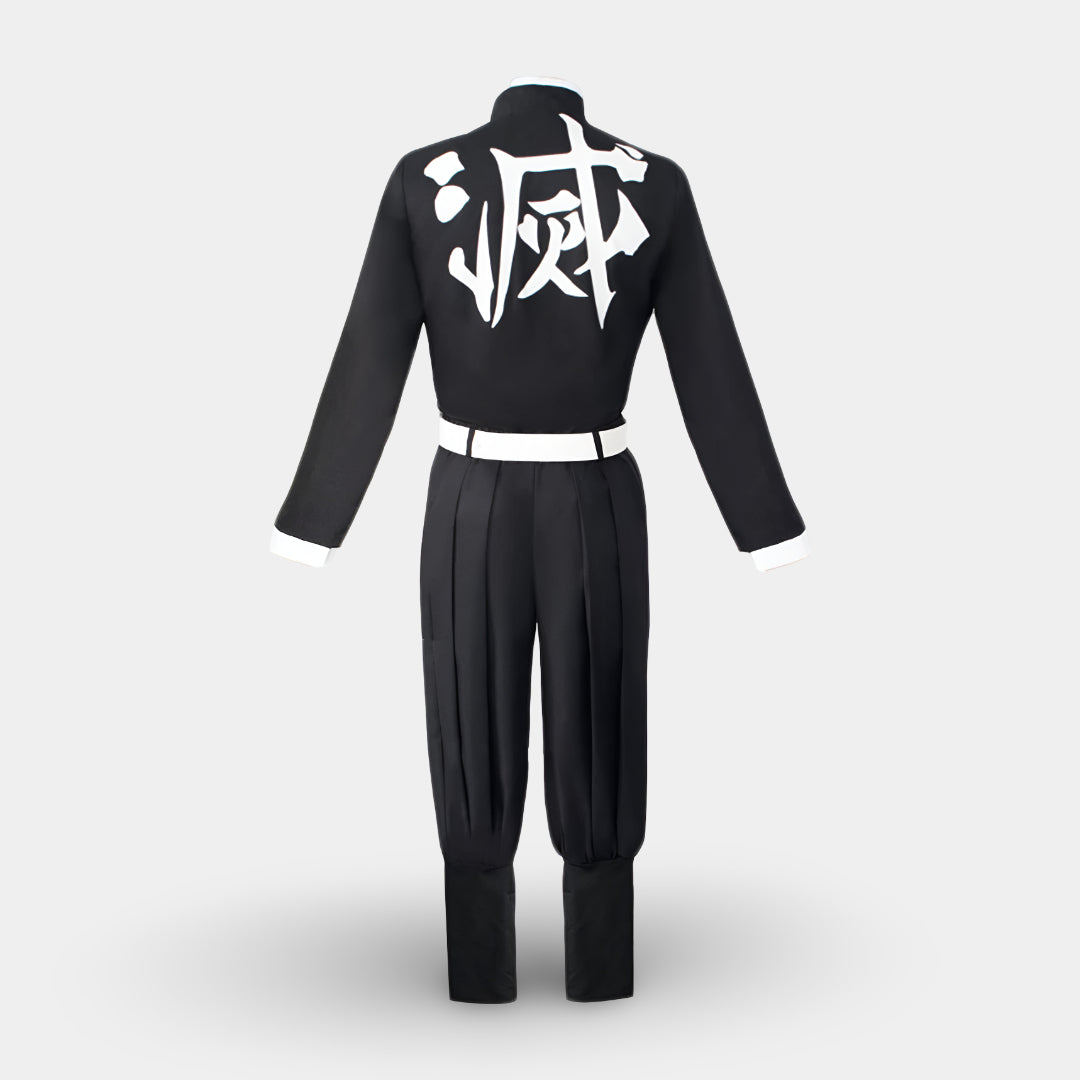 Traje de Cosplay de Guerreiro de Anime com Kimono para Halloween