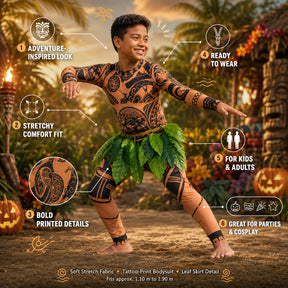 Fantasia de Halloween Cosplay Traje Temático de Aventura
