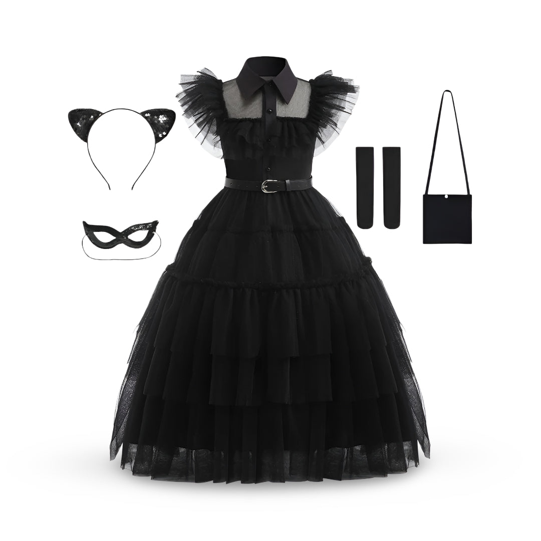 Fantasia de Halloween Vestido de Princesa Roupa para Festa