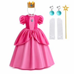 Conjunto de Fantasia de Princesa para Festa Infantil Feminina