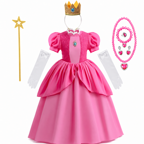 Conjunto de Fantasia de Princesa para Festa Infantil Feminina