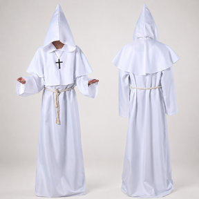 Halloween Costumes Womens Nun Robe Dress Up Outfit