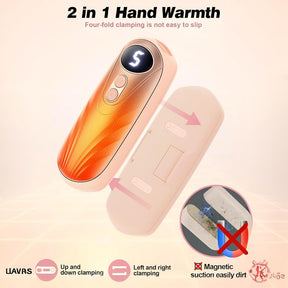 Hand Warmers Rechargeable LED Pocket Heater Set