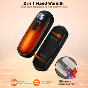 Hand Warmers Rechargeable LED Pocket Heater Set