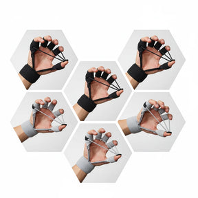 Finger Strengthener Adjustable Resistance Hand Grip Trainer