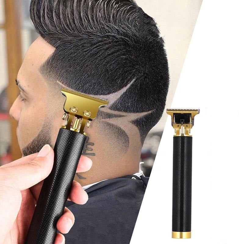 Máquina de Cortar Cabelo Elétrica Profissional – Aparador Sem Fio RazorPro T-Blade